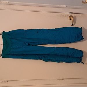 Zumba cargo pants aqua color size XL Feel The Music